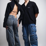 soft exposure crop shirt